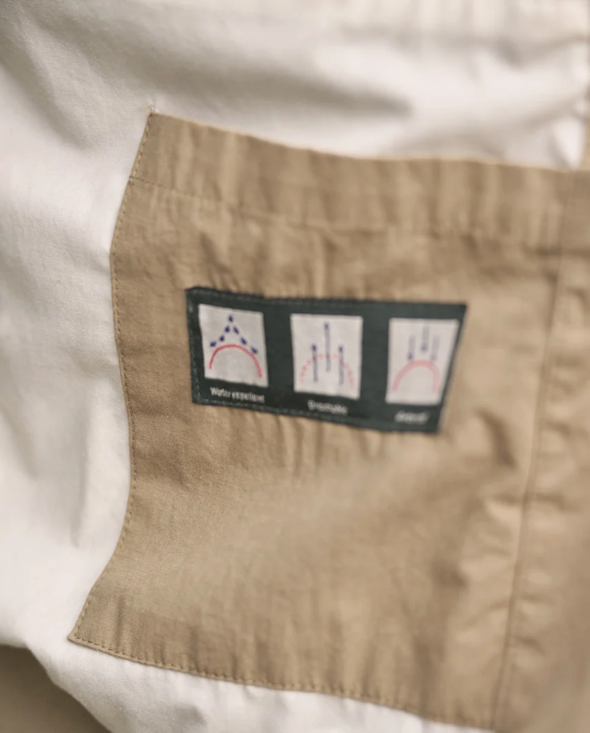 English Lumber blouson bomuld, sand - Billede 5