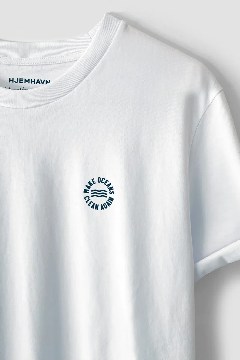 Tee "Make Oceans Clean Again" - Billede 3