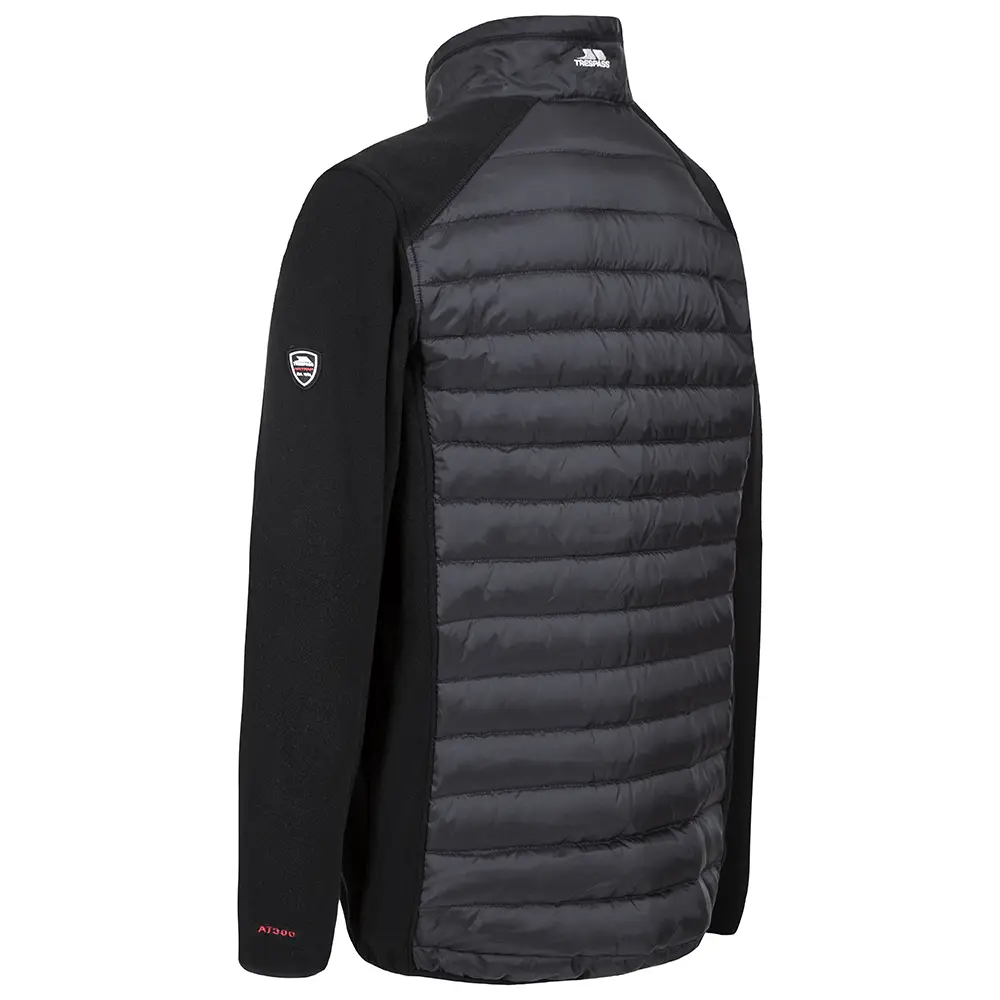 Herre fleecejakke Trespass Saunter – fleece hybrid - Billede 6