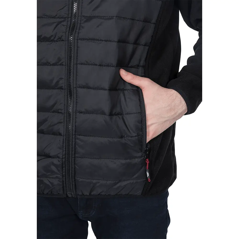 Herre fleecejakke Trespass Saunter – fleece hybrid - Billede 7