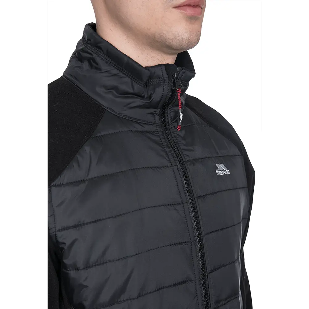 Herre fleecejakke Trespass Saunter – fleece hybrid - Billede 8