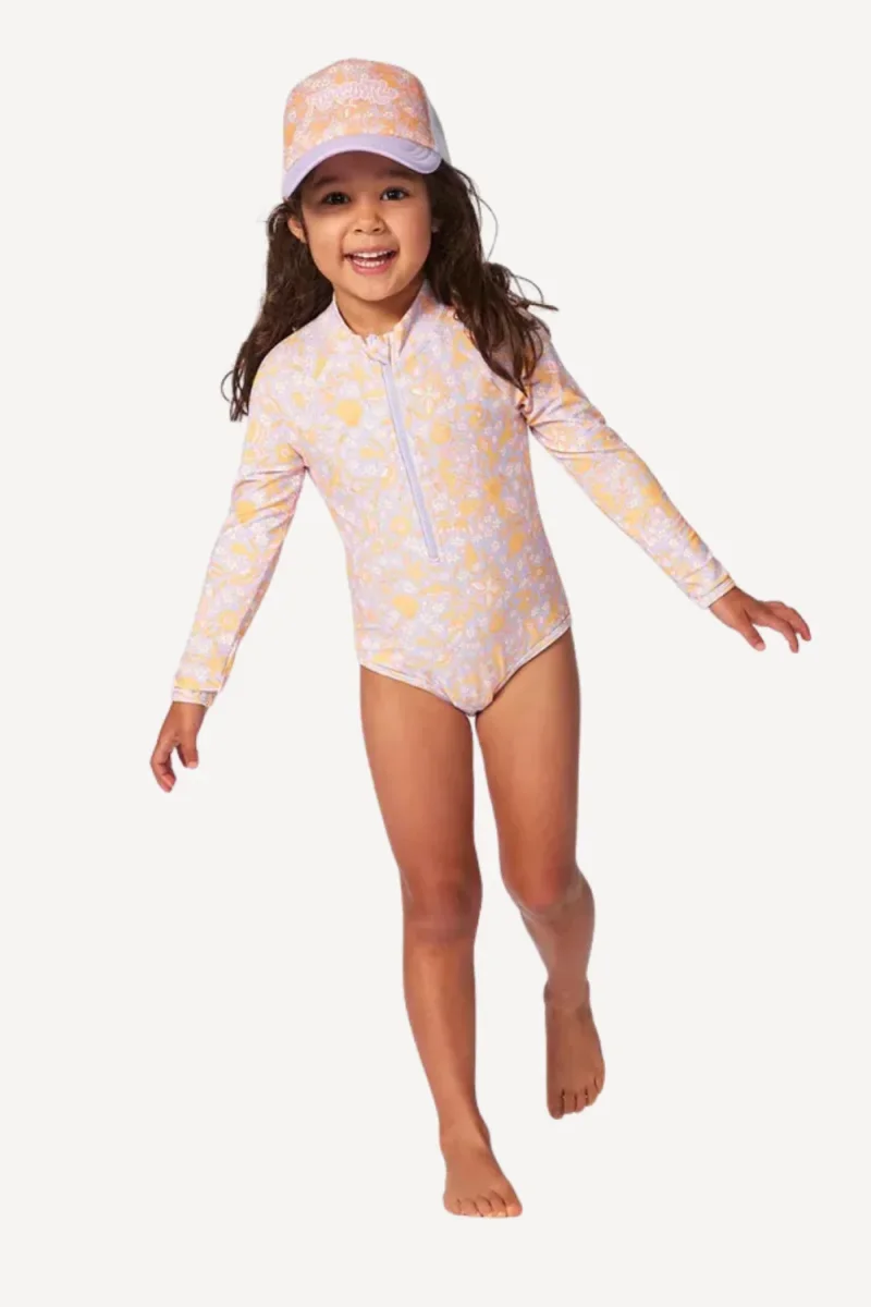 Maillot de bain anti-UV manches longues - Rainbow Tide - Billede 4
