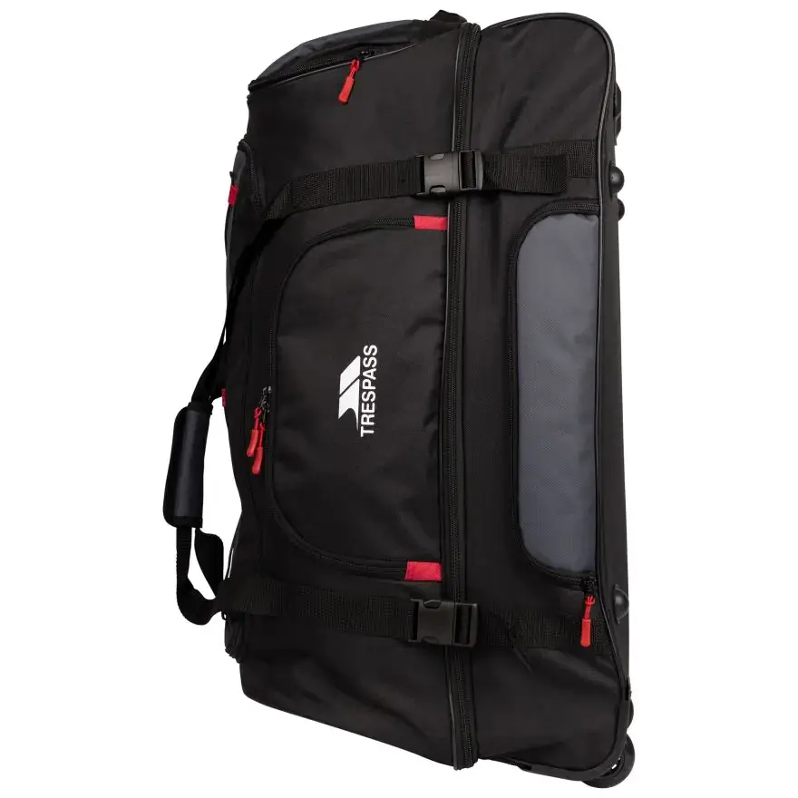 Rejsetaske med hjul Trespass Fero 100L – sort - Billede 4