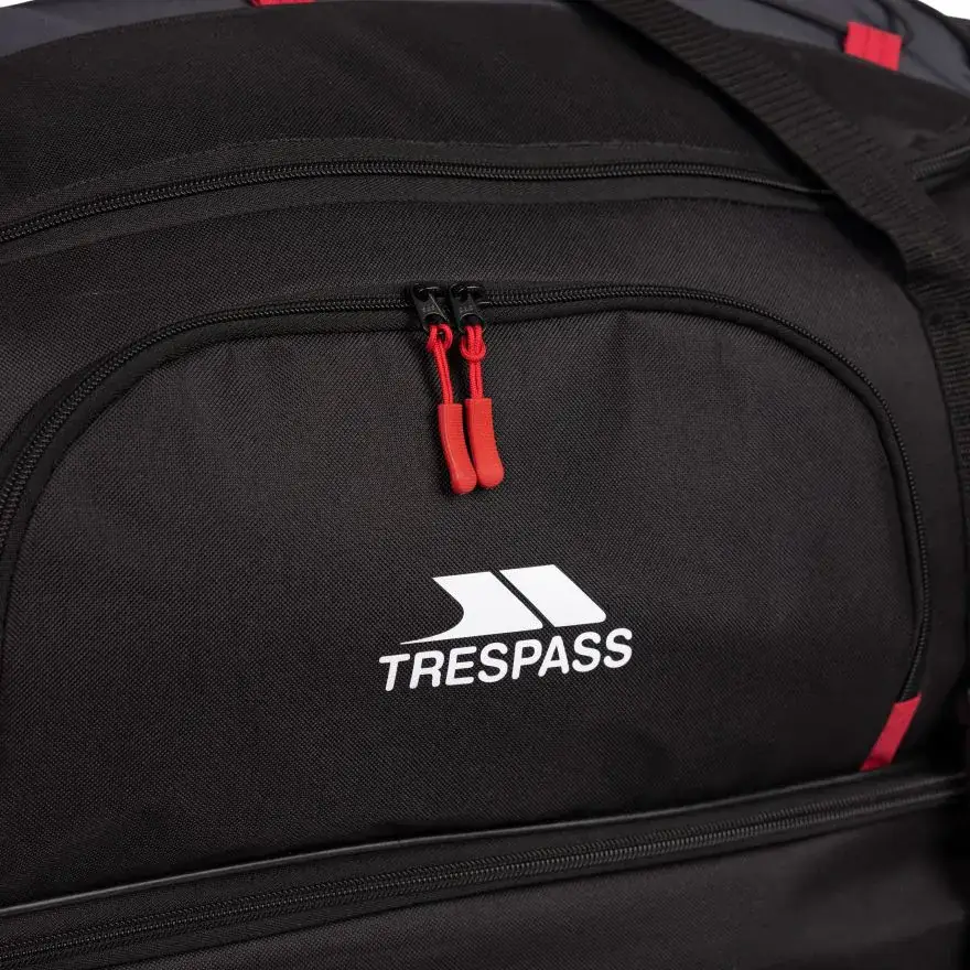 Rejsetaske med hjul Trespass Fero 100L – sort - Billede 8