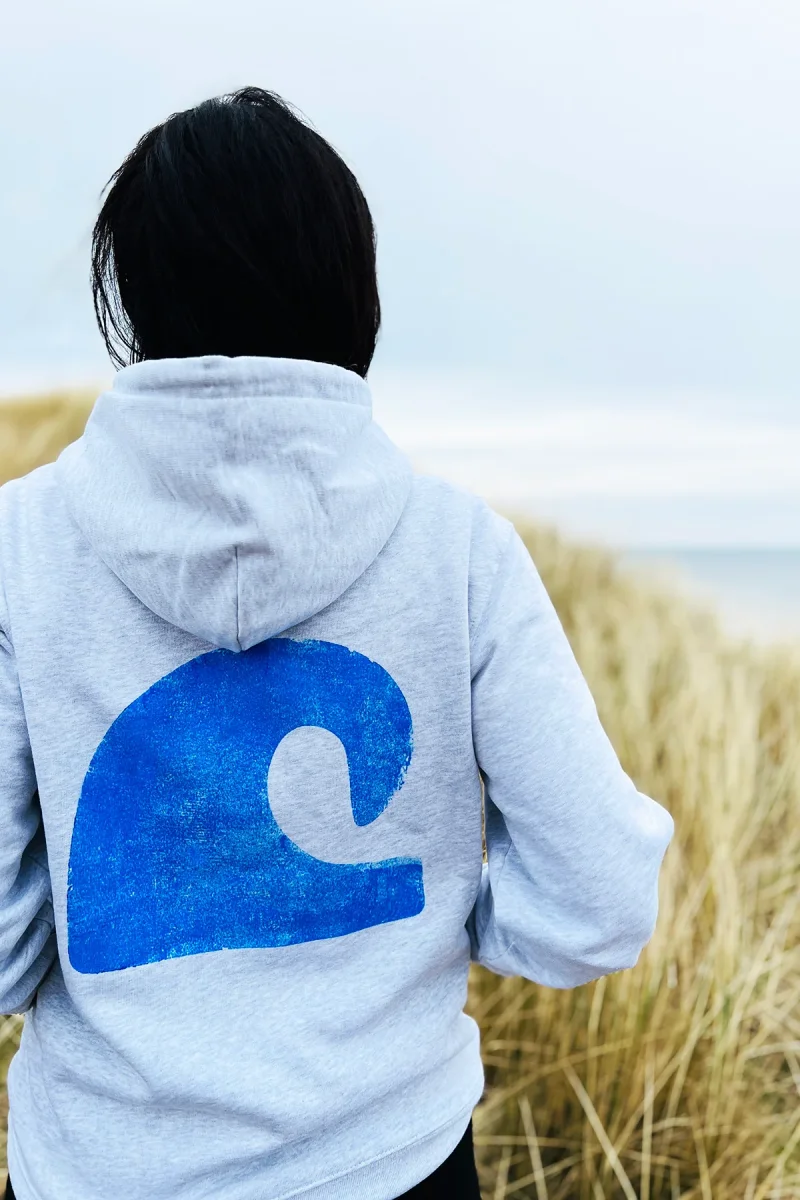 Hoodie "Big Wave" - Billede 5