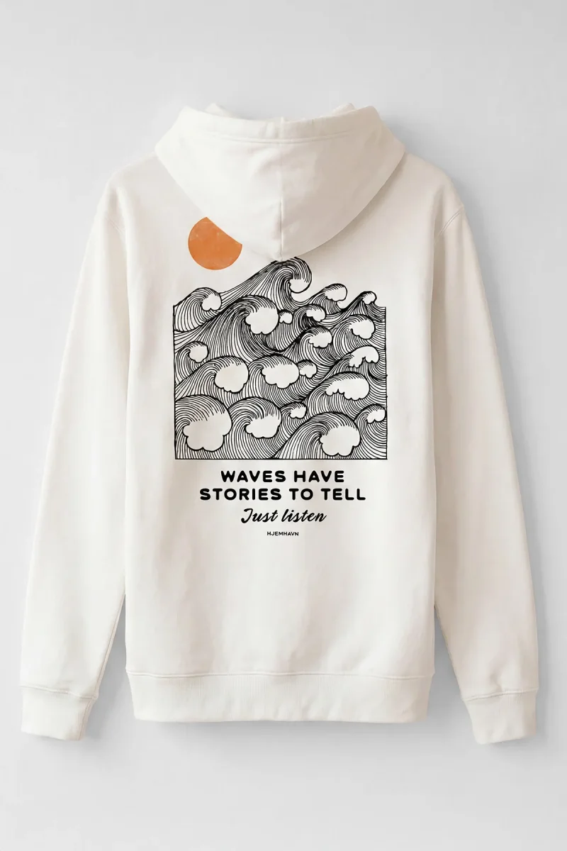 Hoodie "Just Listen" - Billede 2