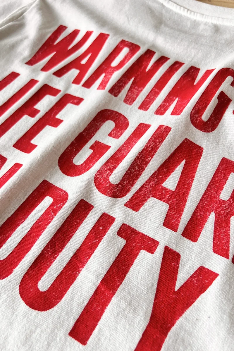 Tee "Warning" - Billede 9