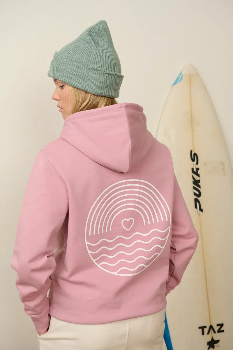 Hoodie "We Love Ocean" - Billede 4